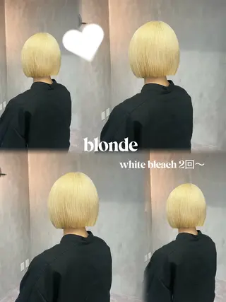 カラー 心斎橋/ハイトーン/ airi⠀のヘアスタイル