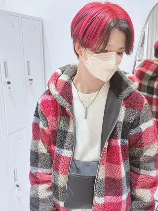 ミディアム カラー ヘアアレンジ メンズ メンズZina代表 田端 麗治のヘアスタイル