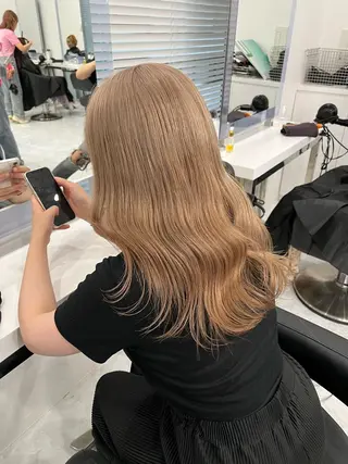 セミロング レイヤー✂︎赤み消し 髪質改善/井上健太のヘアスタイル