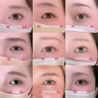 マツエク・マツパ beautiful me sao˖·⟡のマツエク・マツパデザイン