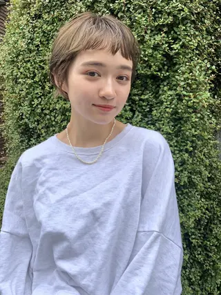 ショート 🌼U24 ヘアデザインラボのヘアスタイル
