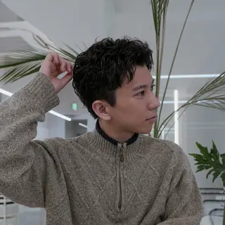 ショート パーマ GAGA. yutoのヘアスタイル