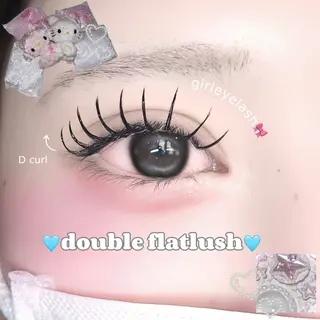 マツエク・マツパ FaB 千葉店所属・🩶LEDエクステ& 上下パーマRAN🪽のマツエク・マツパデザイン