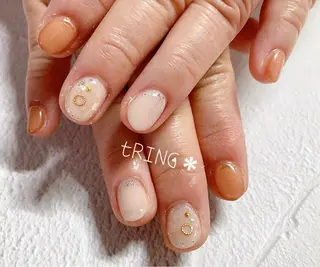 ネイル tRING＊ しいの木台のネイルデザイン