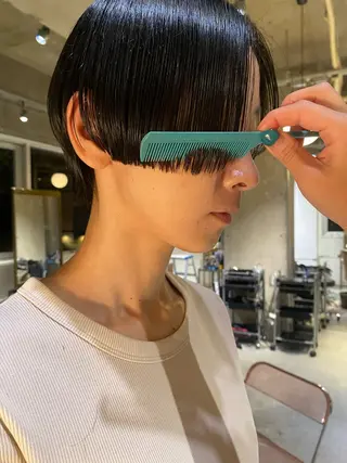 ショート PARK　枝元 みうのヘアスタイル