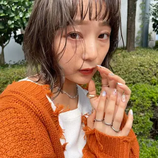 ミディアム カラー 柔らかいcolor 🌿harukaのヘアスタイル