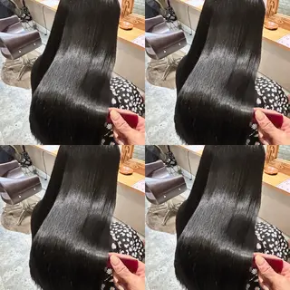 ロング カラー 店長✨️韓国ヘア✖️ 髪質改善カラー／純大のヘアスタイル