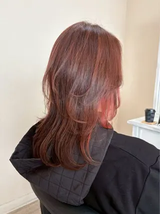 セミロング カラー YURA hairのヘアスタイル