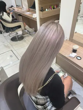 ロング カラー 🇰🇷韓国レイヤー ケアカラー/田川佑紀のヘアスタイル