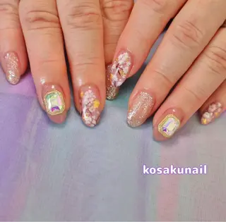 セミロング Kosaku Naomiのネイルデザイン