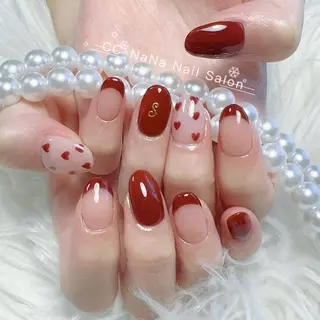 ネイル 💎CC・NaNa 韓国風ネイル🌙Cのネイルデザイン