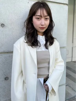 カラー miku/天神 艶カラーのヘアスタイル