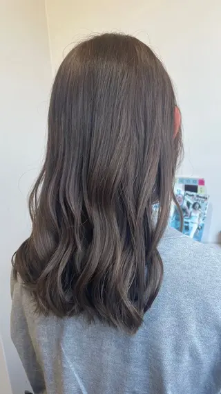 ロング カラー 🦢透明感カラー ayaka🌹のヘアスタイル
