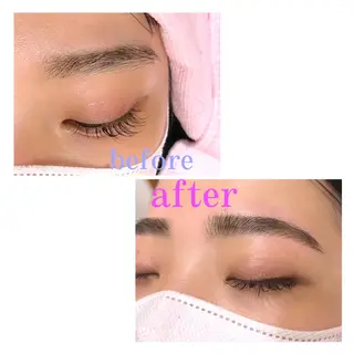 アイブロウ 三瓶 公子のヘアスタイル