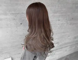 ロング カラー Kingdom鎌倉所属・透明感カラー/艶髪 /鎌倉/ヤタベケンタのヘアスタイル