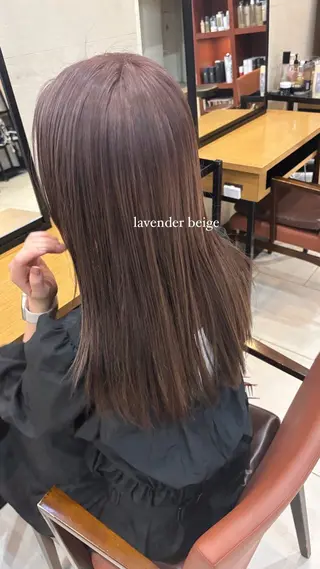 セミロング 透明感カラー🤎/ ツヤカラー/さくらのヘアスタイル