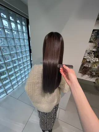 ロング Hair salon sui所属・髪質改善ストレート 🫧拓馬のヘアスタイル