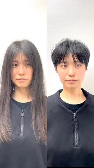 ショート 表参道【髪質改善】 宮嶋勇太のヘアスタイル