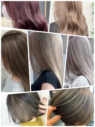 カラー RIZE HAIR SUNNY 竹ノ塚店のヘアスタイル