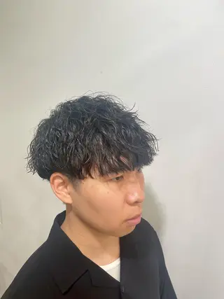 ミディアム パーマ メンズ サトウ コウキ  メンズのヘアスタイル