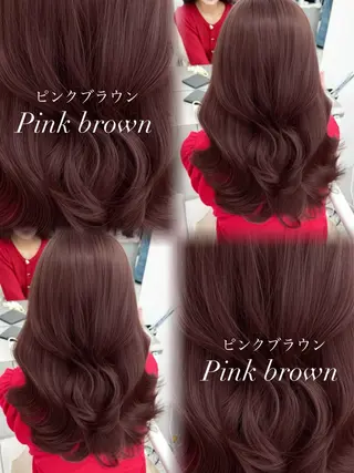 ロング カラー 韓国ヘア　紗希 🦋のヘアスタイル