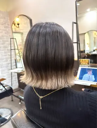 ショート カラー 🦄🩵YUNA 🩵🦄のヘアスタイル