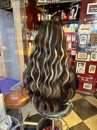 ロング レイヤーカット/ カラー/長谷恵花のヘアスタイル