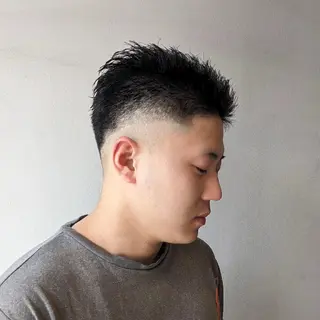 ショート メンズ Russo(ルッソ)所属・こにし/蒲生四丁目 /髪質改善/スパのヘアスタイル