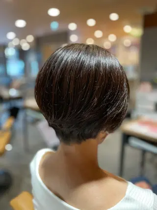 ショート 【髪質改善】 夏目結以のヘアスタイル