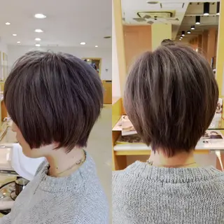 ショート カラー 🐝肥田 しょーと🐝のヘアスタイル