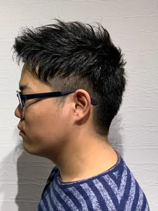 ショート メンズ ささき まさとのヘアスタイル