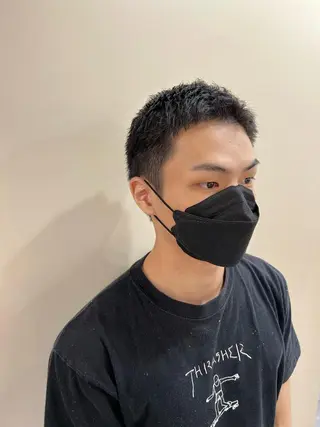 ショート メンズ I've  for hair所属・🫧艶ダブルカラー ブリーチ🫧トモヤのヘアスタイル