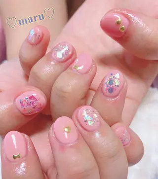 ネイル まるみ ♡のネイルデザイン