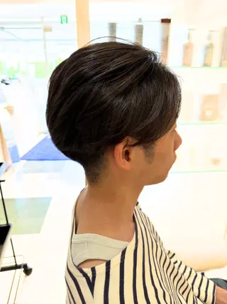 ショート メンズ ボブ•ショートカット 草野太一のヘアスタイル