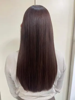 ロング パーマ 髪質改善/縮毛矯正 /ブリーチ矯正/岡部のヘアスタイル