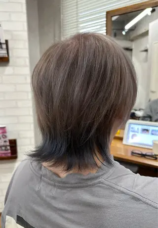 ミディアム ✂️秋葉原 🤍YURI🤍のヘアスタイル