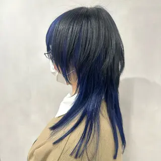 カラー デザインカラー/パー マ🦖外岡咲希🦖のヘアスタイル