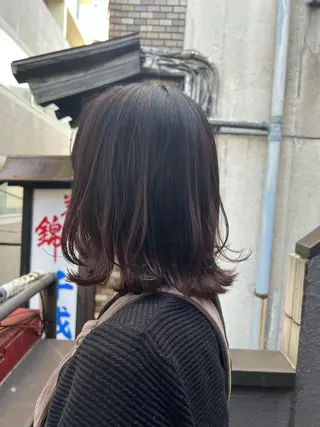 ミディアム ace share salon所属・韓国風パーマ/ 菅沼 成郷のヘアスタイル