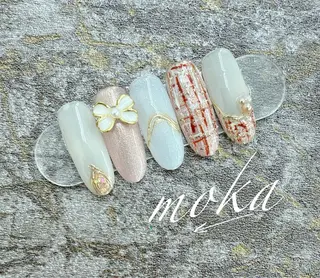 ネイル 胡蝶蘭レディースサロ ンNailMOKAのネイルデザイン
