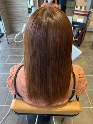 ロング カラー ツヤ髪の匠/髪質改善 山本晃太のヘアスタイル