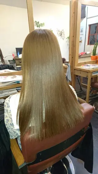 ロング innocent 青葉台駅桜台公園前店のヘアスタイル