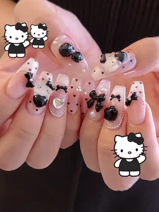 ネイル 3dパーツ/流行り 👧shushu❤️のネイルデザイン