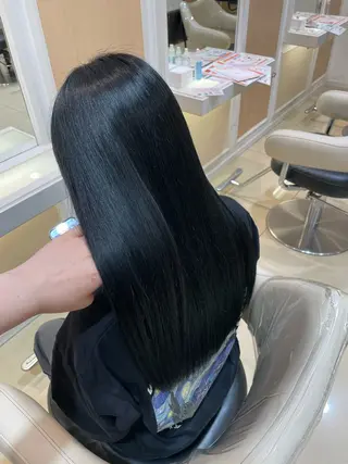 ロング カラー ✩𝐴𝑠ℎ 中目黒 浦野 遥‎✩*｡のヘアスタイル