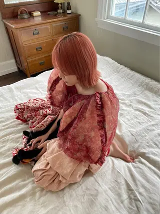 カラー 木村 心海☆明石のヘアスタイル