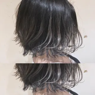 ショート カラー パーマ ヘアアレンジ 【ツヤ髪美容師】 ツダケイスケのヘアスタイル