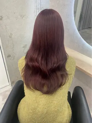 カラー 韓国🇰🇷レイヤー 似合わせ顔まわりのヘアスタイル