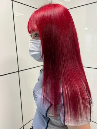 ロング カラー Rei/ 縮毛矯正/ ハイライトカラー募集のヘアスタイル