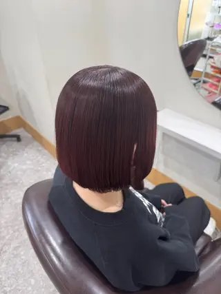 カラー ピンク率90%🎀× 肌映えカラー小川新大のヘアスタイル