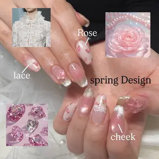 ネイル 長瀬 瑠霞のネイルデザイン