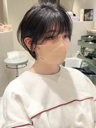 ショート LOVEST Rihoのヘアスタイル